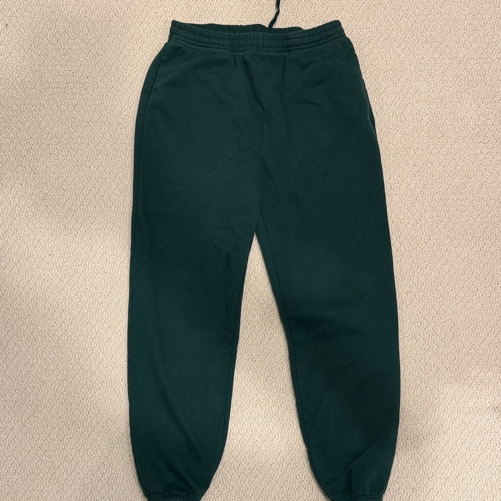 Green Beyond Yoga Sweat Pants